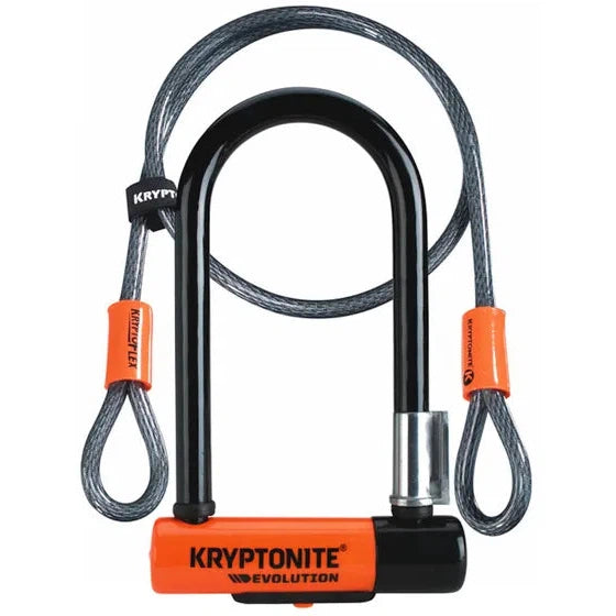 Kryptonite Mini-7 Evolution Cable & U Lock