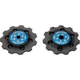 Campagnolo Jockey Wheel Set w/ Zerø Bearings BLUE