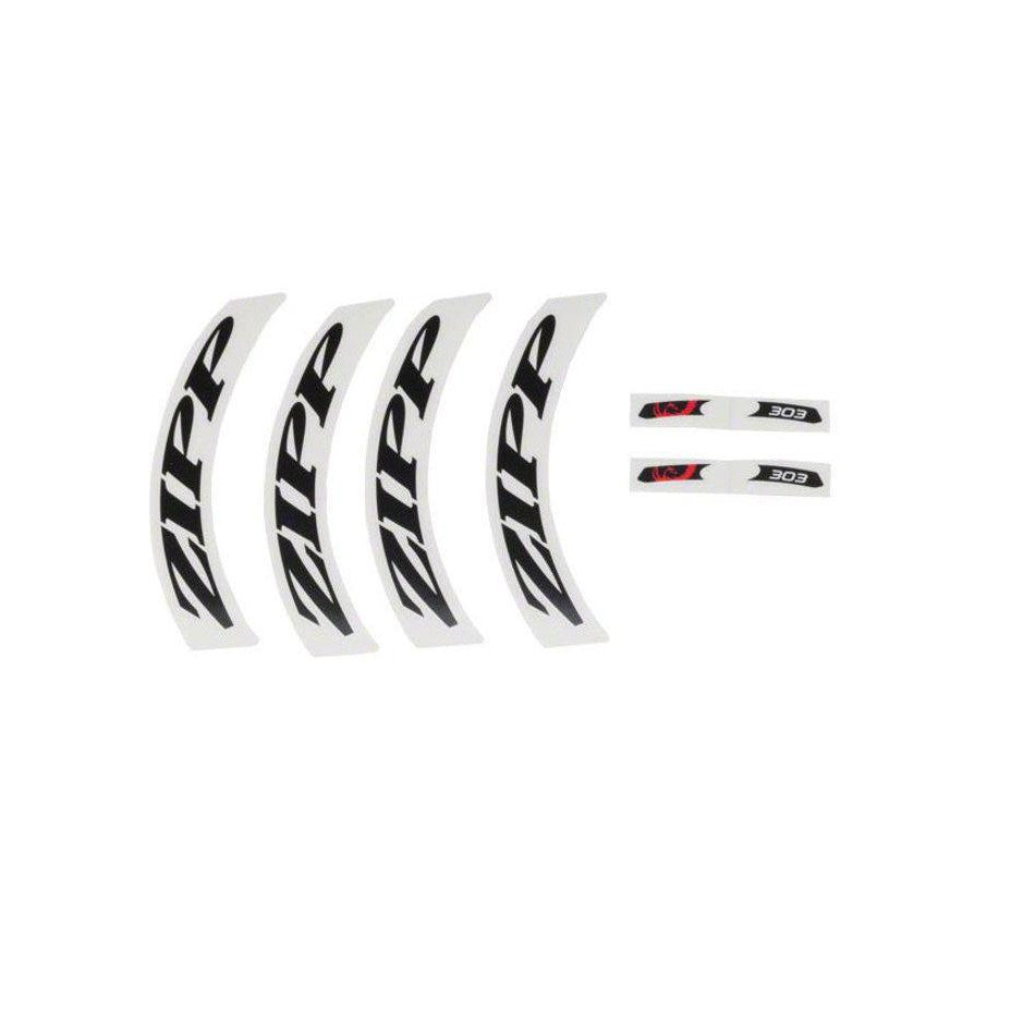 Zipp 303 Firecrest Replacement Decal Kit - Beyond Black - Set of 4