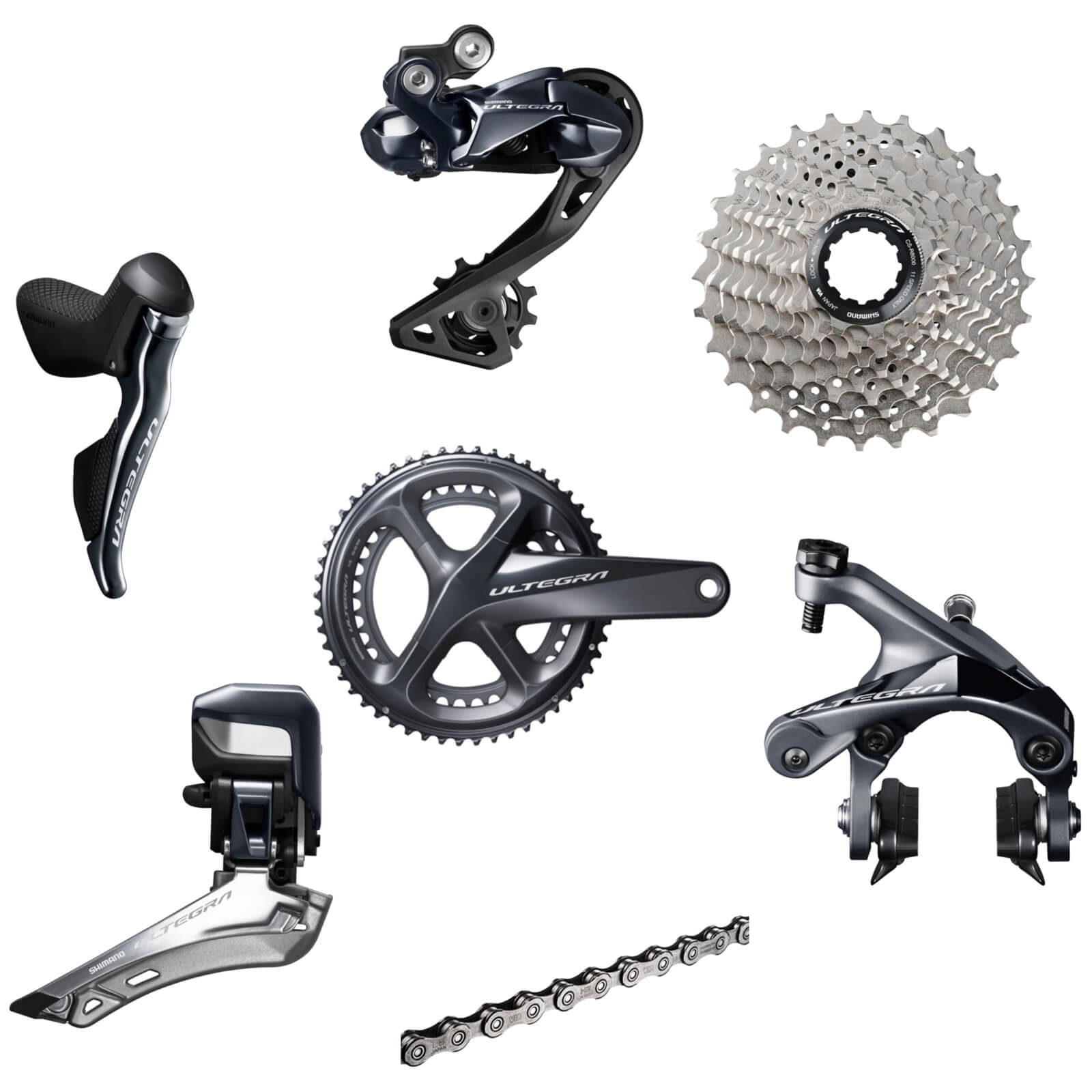 Shimano Ultegra R8050 Di2 Groupset - Rim Brake